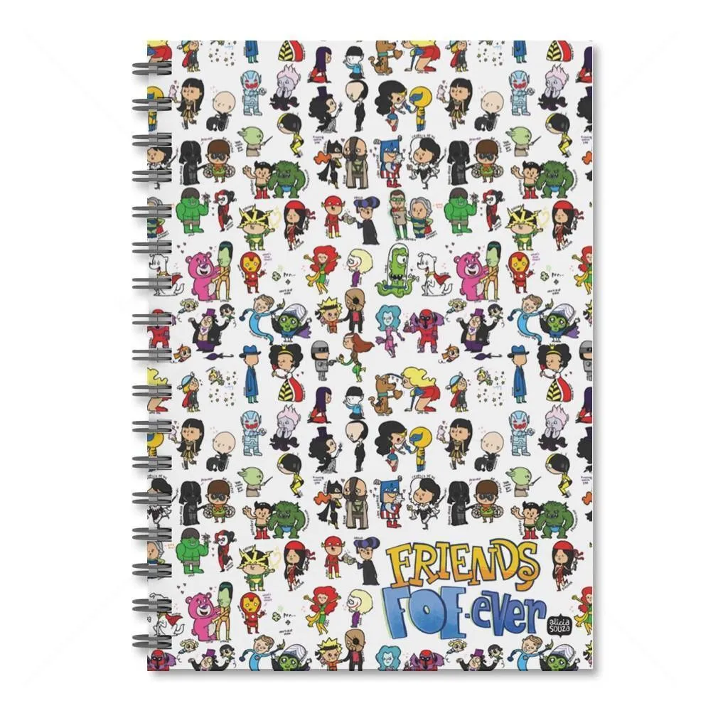Superhero notebook