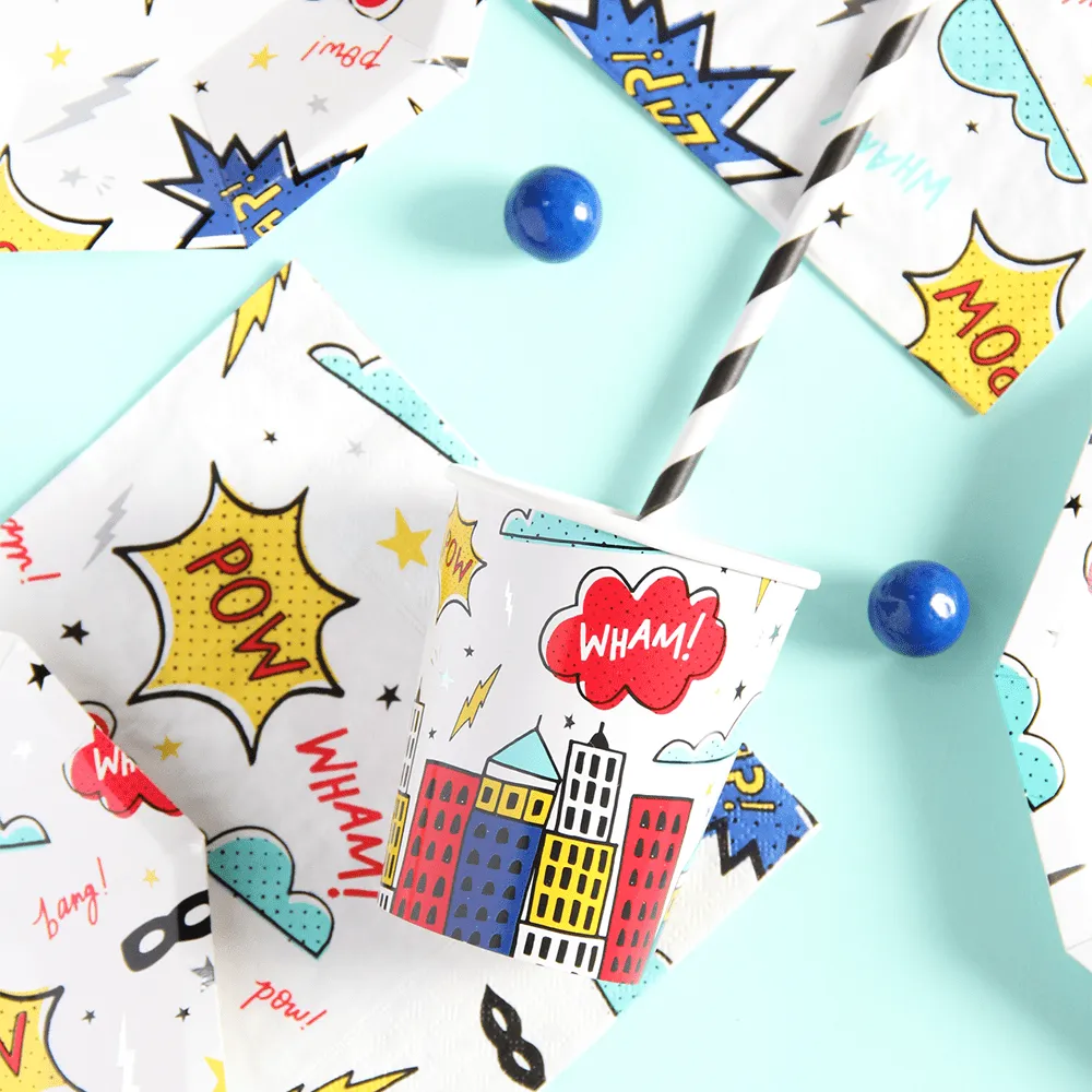 Superhero Party Paper Cups S4189