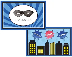 Superhero placemat