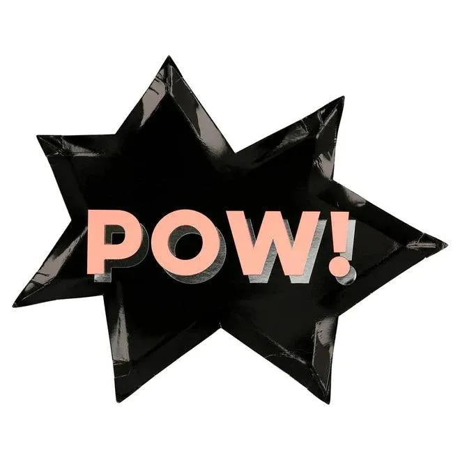 Superhero Plates