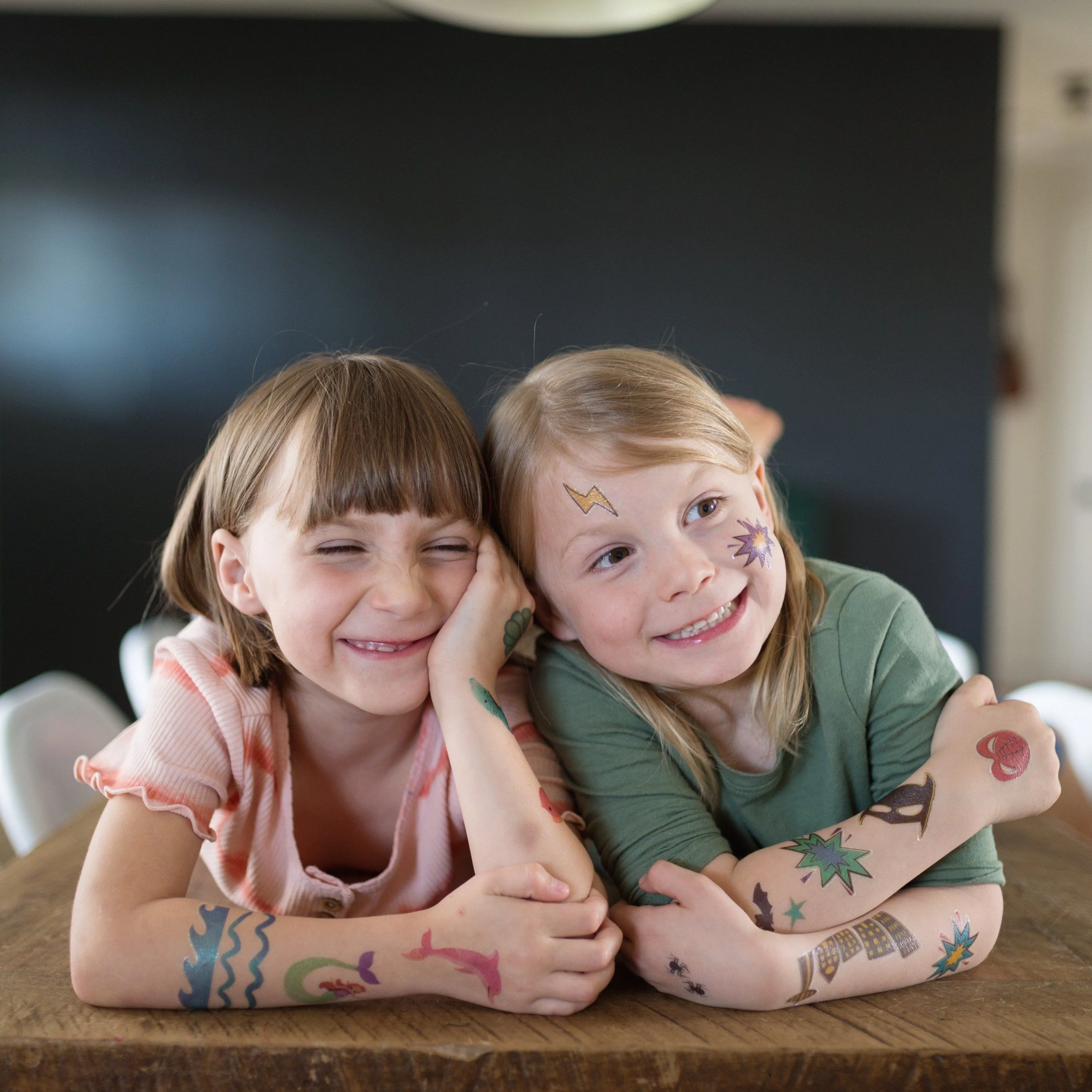 Superhero Temporary Tattoos