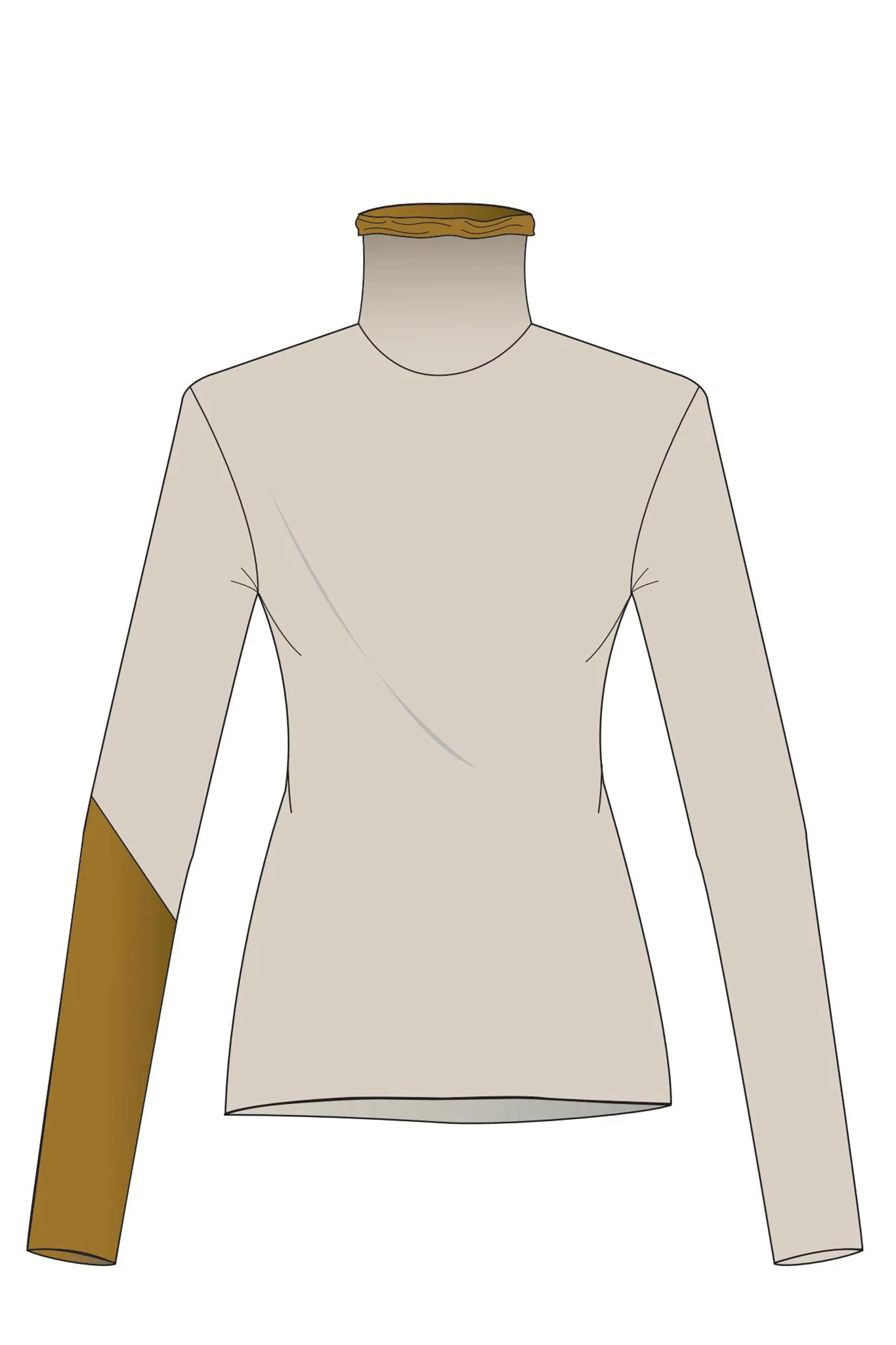 Superhero Turtleneck