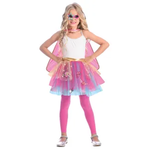 Superhero Tutu Costume with Cape and Mask