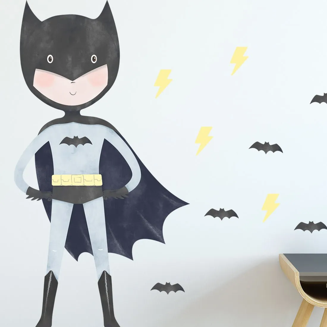 Superhero, Wall Stickers