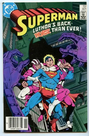 Superman 401 (Nov 1984) VF  (8.5) - CDN Price Variant