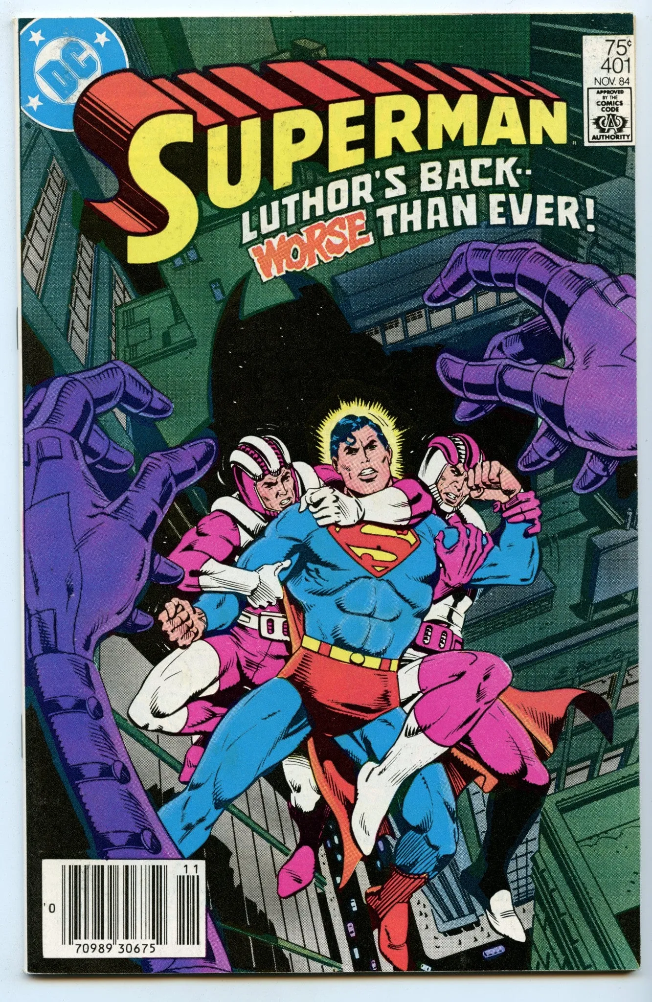 Superman 401 (Nov 1984) VF  (8.5) - CDN Price Variant