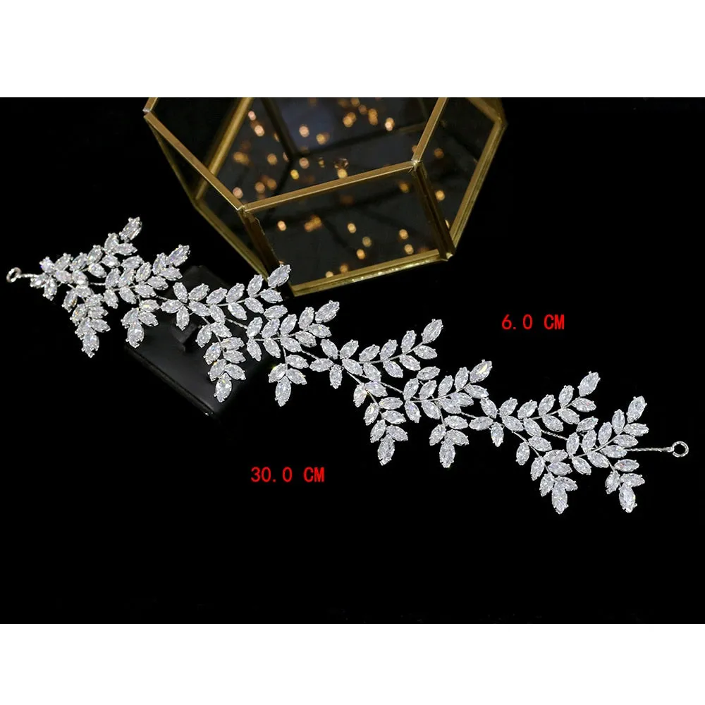 Swarovski Wedding Head Piece Band Crystals - Annie