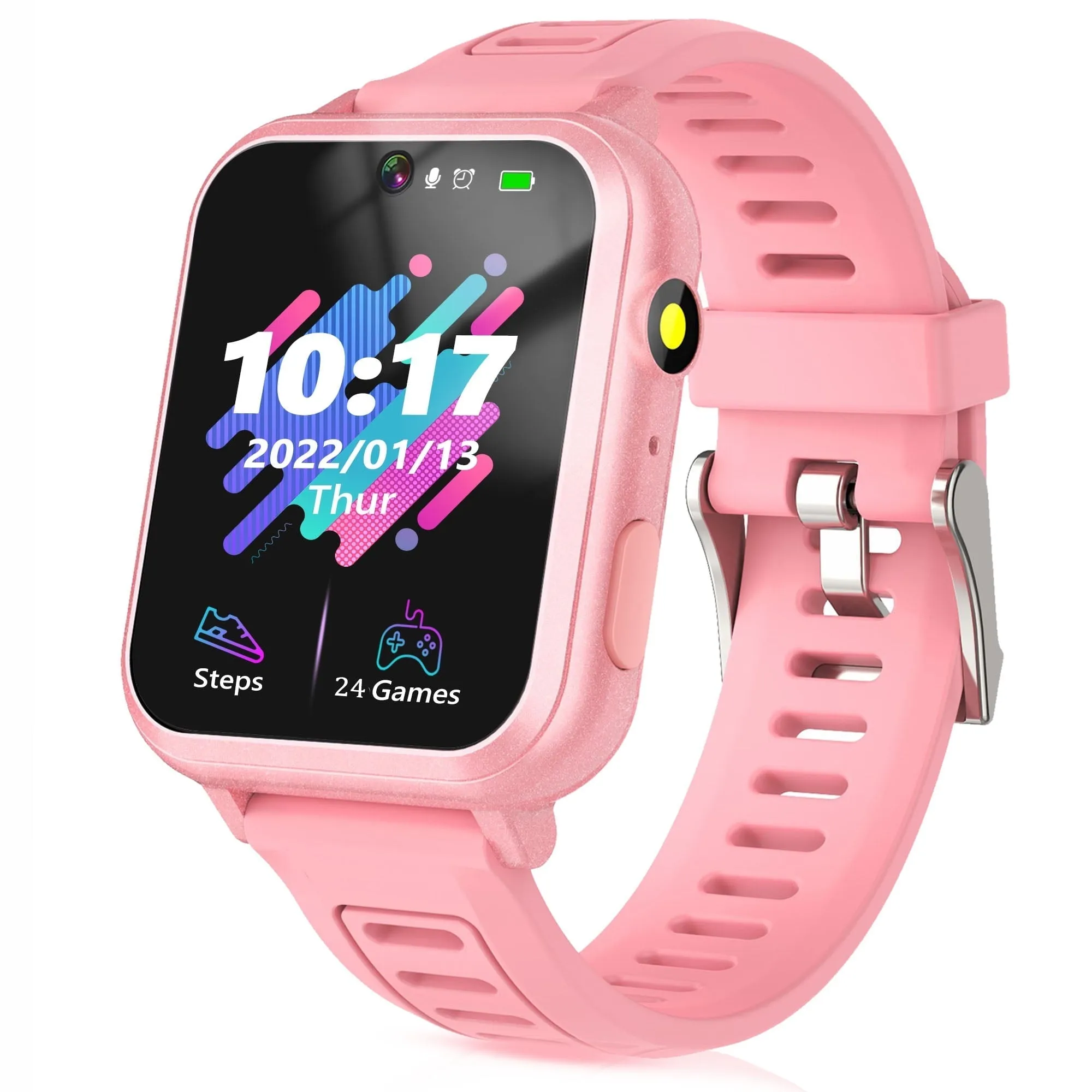 SZBXD Kids Smart Watch with SOS, Smartwatch Kids Phone Watch with 11 Games Pedometer Music Camera, Smart Watch for Kids Boys Girls 4-12 Years,Birthday Gifts for Children(Black)