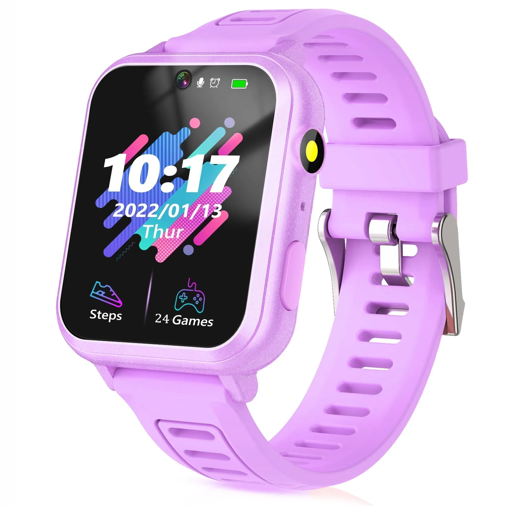 SZBXD Kids Smart Watch with SOS, Smartwatch Kids Phone Watch with 11 Games Pedometer Music Camera, Smart Watch for Kids Boys Girls 4-12 Years,Birthday Gifts for Children(Black)