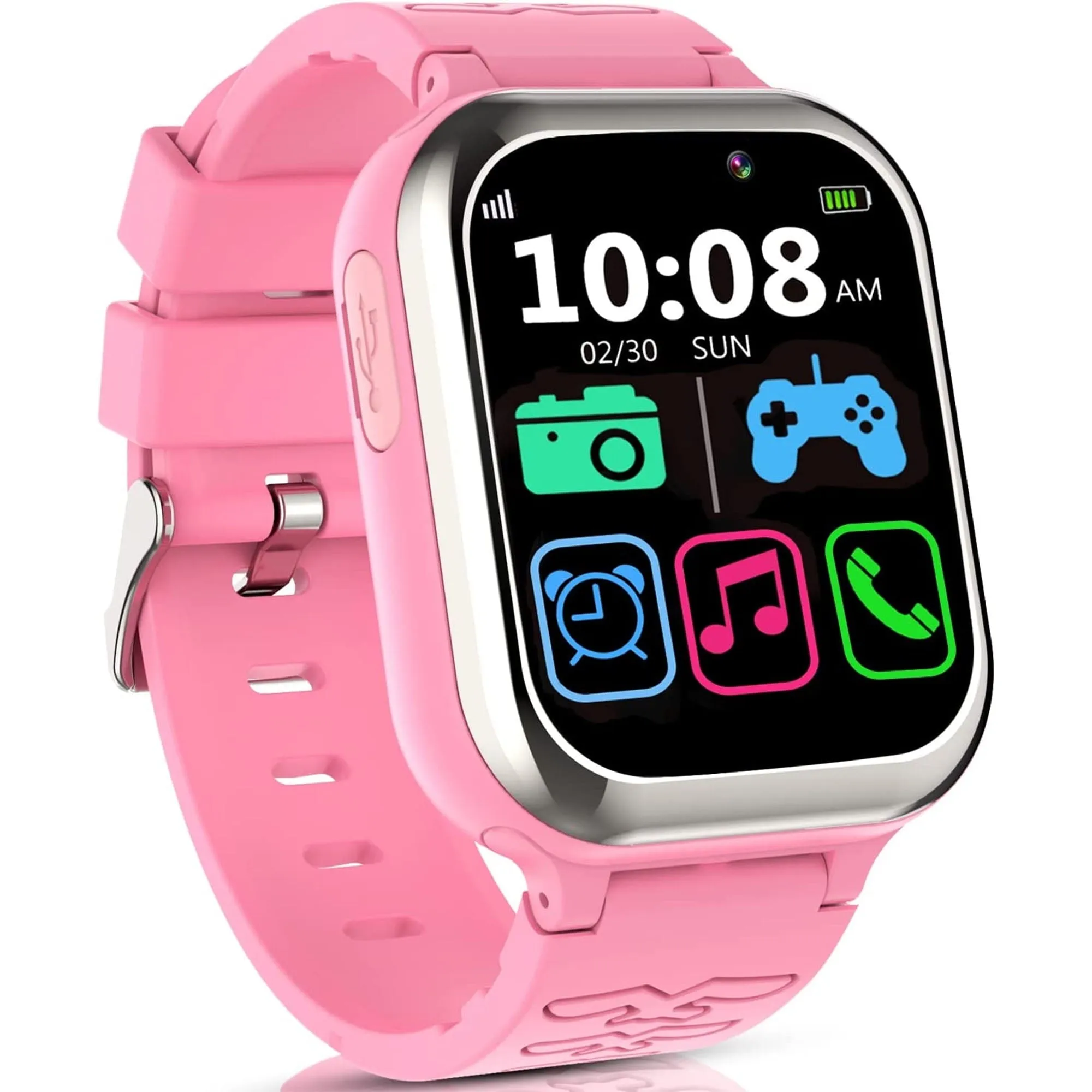 SZBXD Kids Smart Watch with SOS, Smartwatch Kids Phone Watch with 11 Games Pedometer Music Camera, Smart Watch for Kids Boys Girls 4-12 Years,Birthday Gifts for Children(Black)