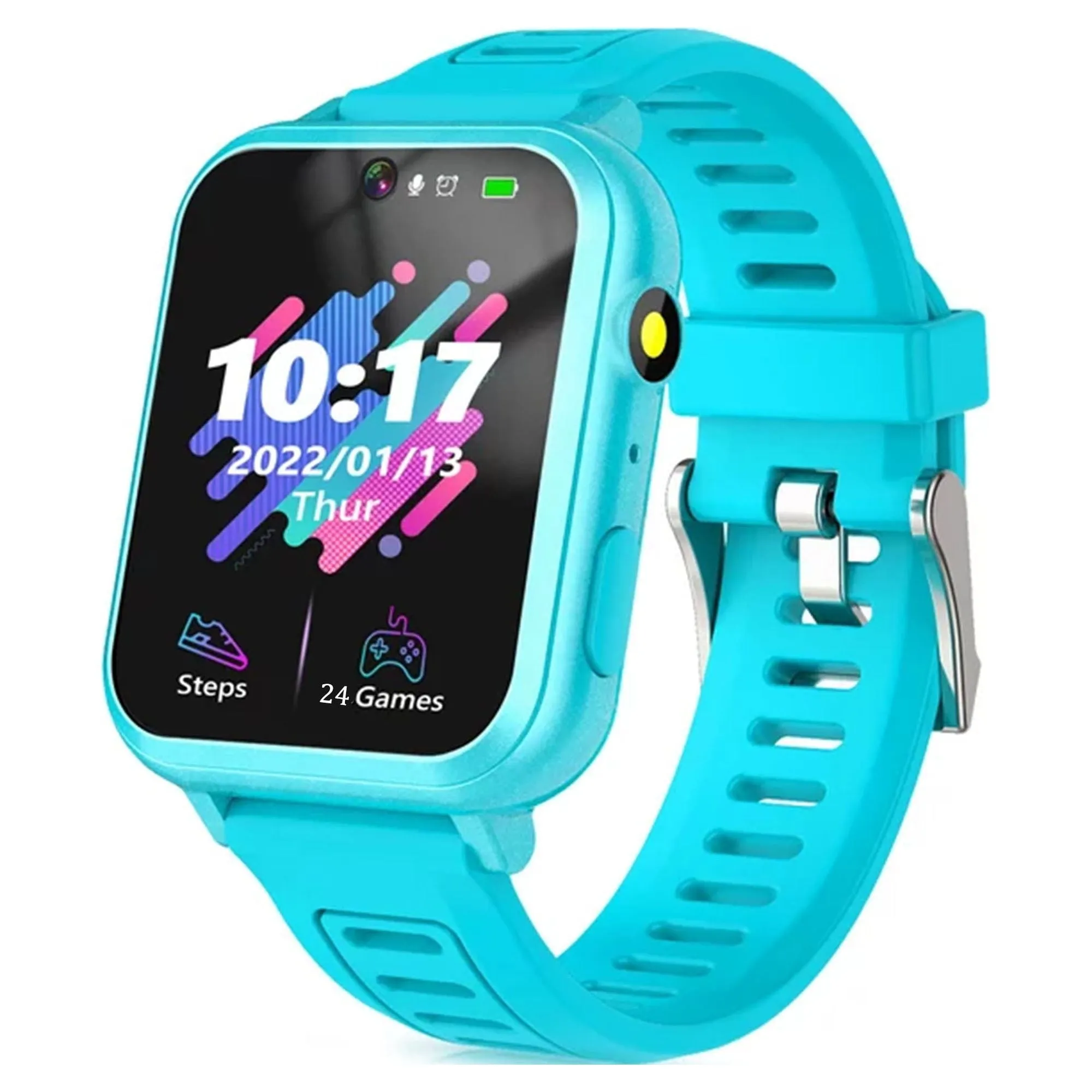 SZBXD Kids Smart Watch with SOS, Smartwatch Kids Phone Watch with 11 Games Pedometer Music Camera, Smart Watch for Kids Boys Girls 4-12 Years,Birthday Gifts for Children(Black)