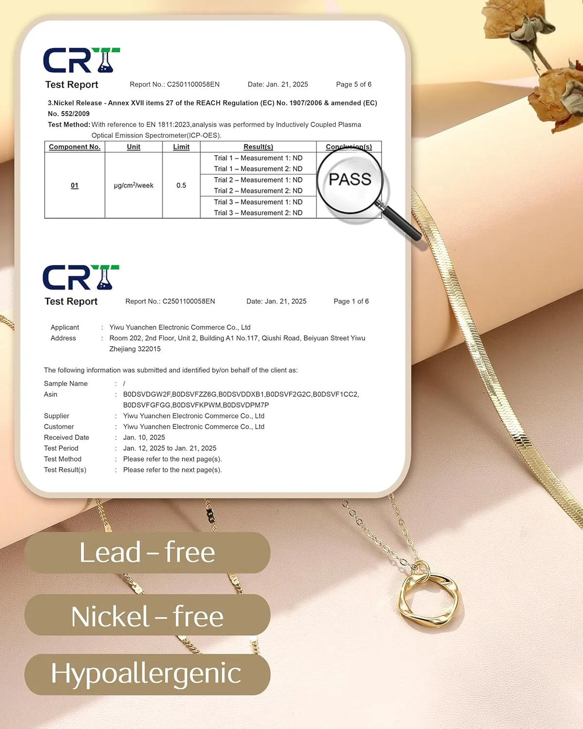 TEN MIRO Pearl Necklaces for Women Trendy, Dainty 16k Gold Layered Necklaces for Women Gold Necklace Stack Stackable Pearl Necklace for Wedding Prom Jewelry Gifts