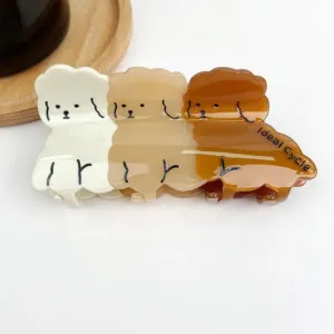 The Diva Soap Hair Claw: Three Dogs