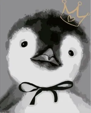 The Penguin King - Paint by Numbers