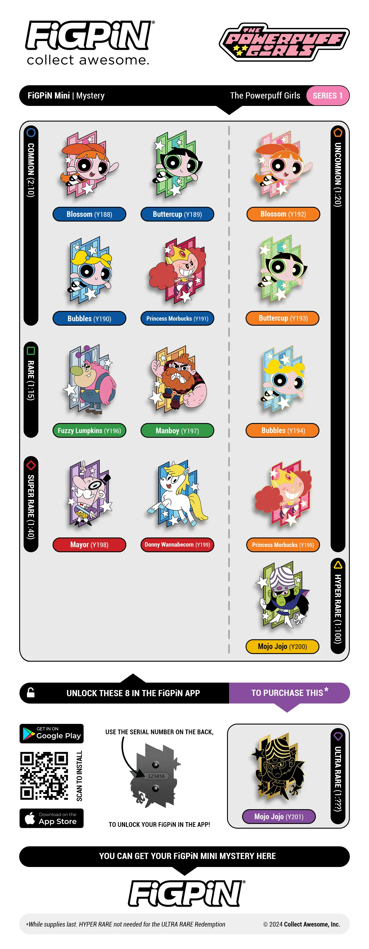 The Powerpuff Girls Mystery Series 1 - EACH