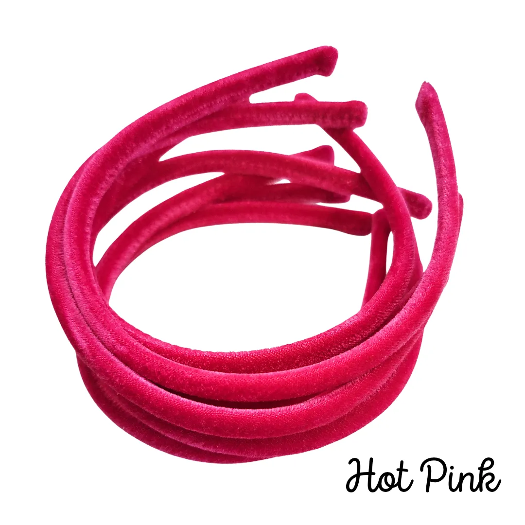 Thin Velvet Headbands
