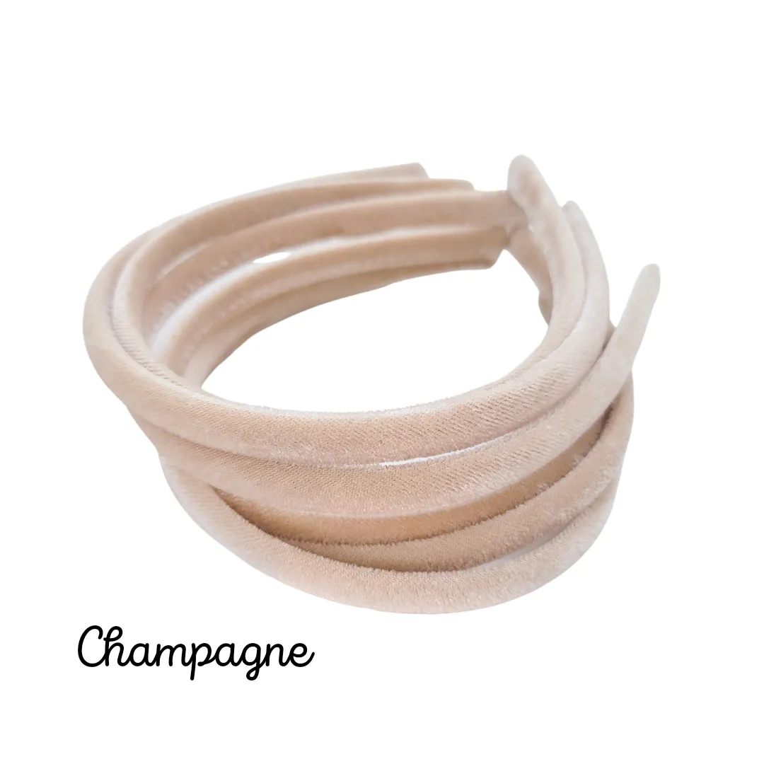 Thin Velvet Headbands