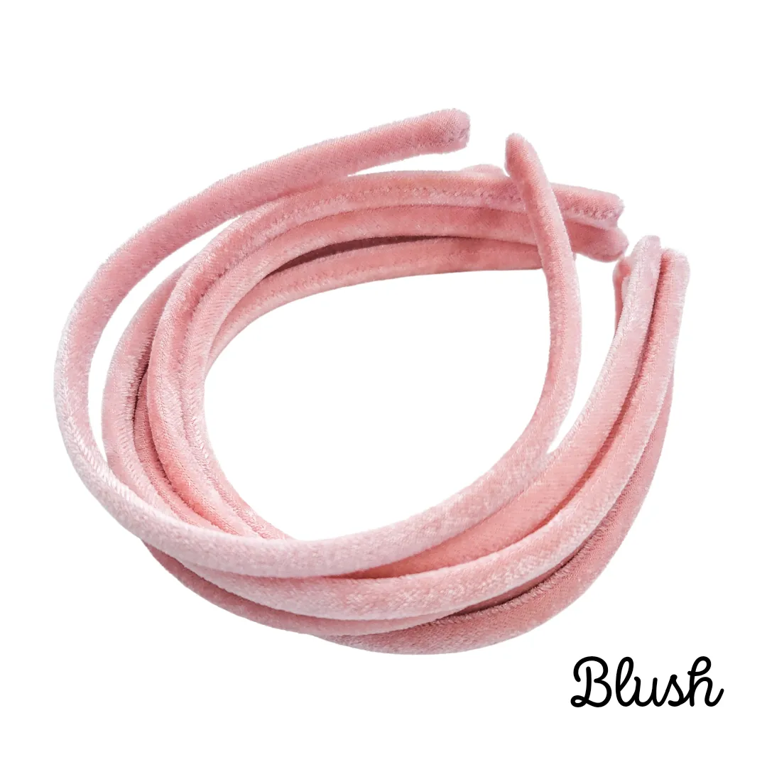 Thin Velvet Headbands