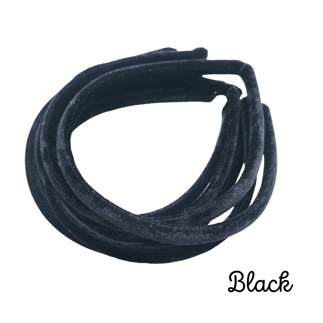 Thin Velvet Headbands