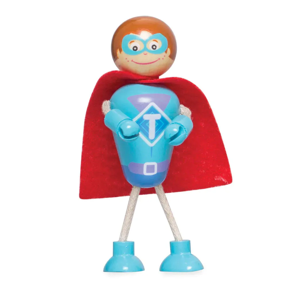 Tidlo Superhero Figure Pack