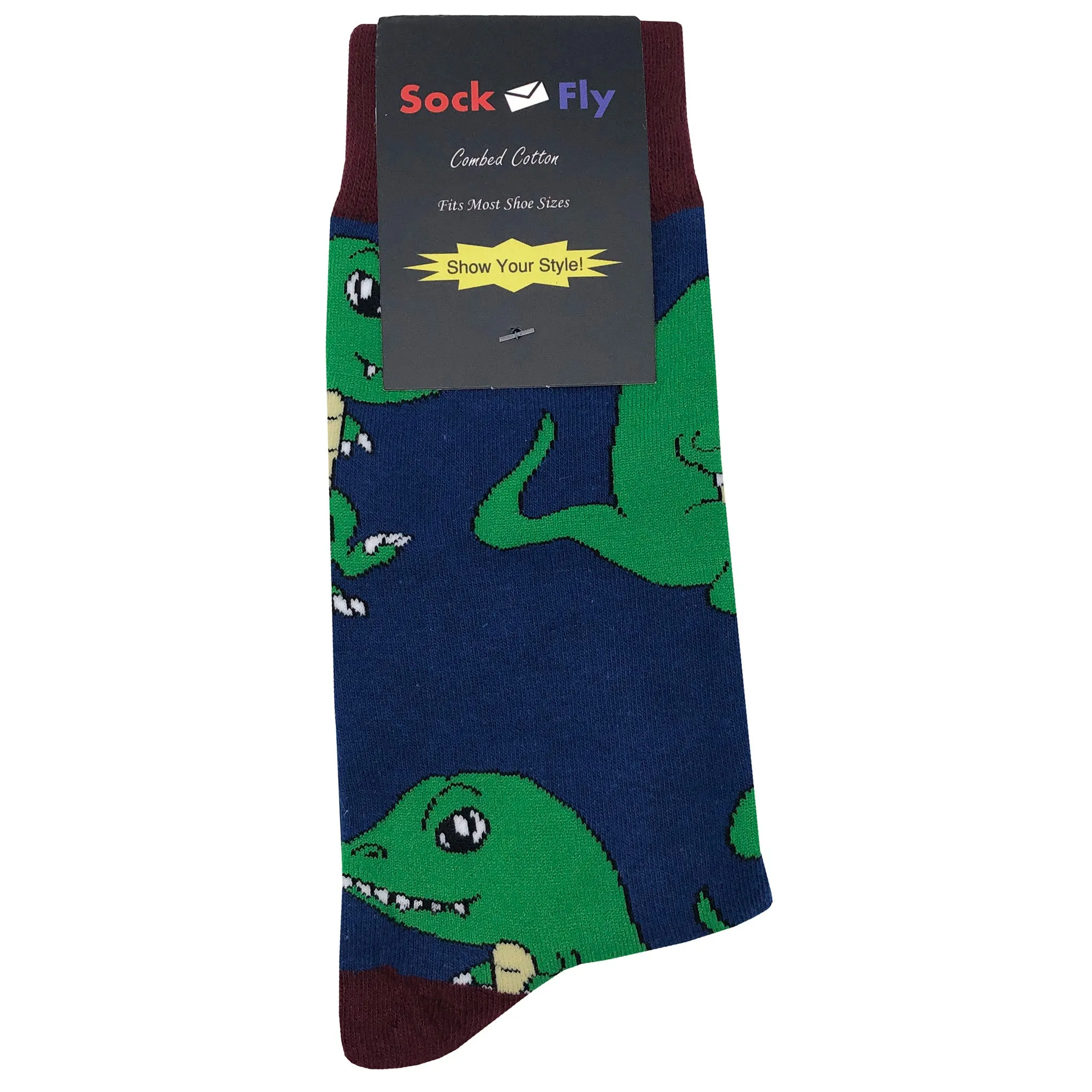 Toon Rex Socks