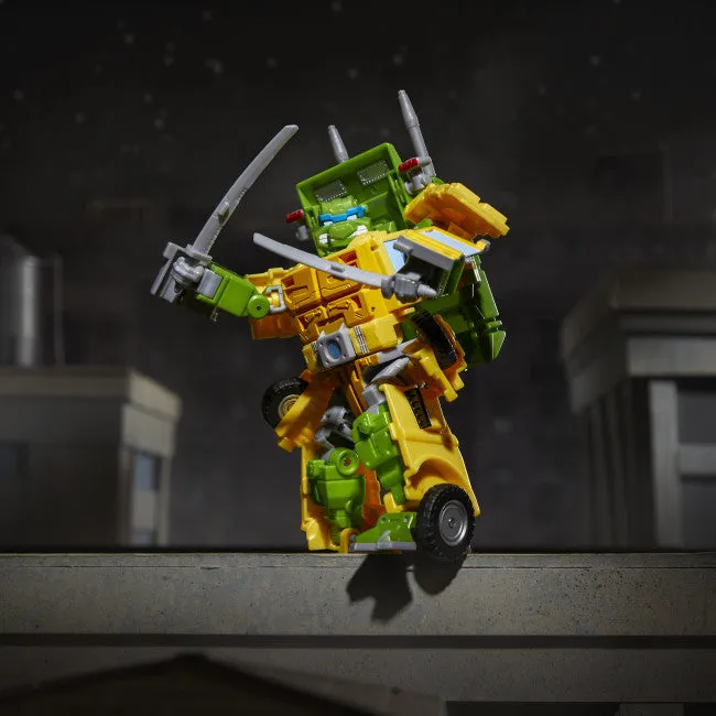 TRANSFORMERS COLLABORATIVE TMNT X TRANSFORMERS PARTY WALLOP AF