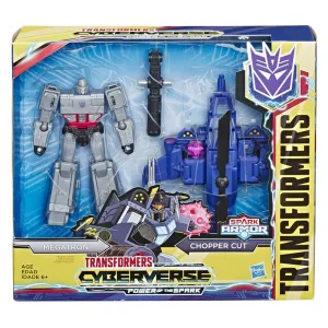 Transformers Cyberverse Spark Armor Elite Class Megatron & Chopper Cut