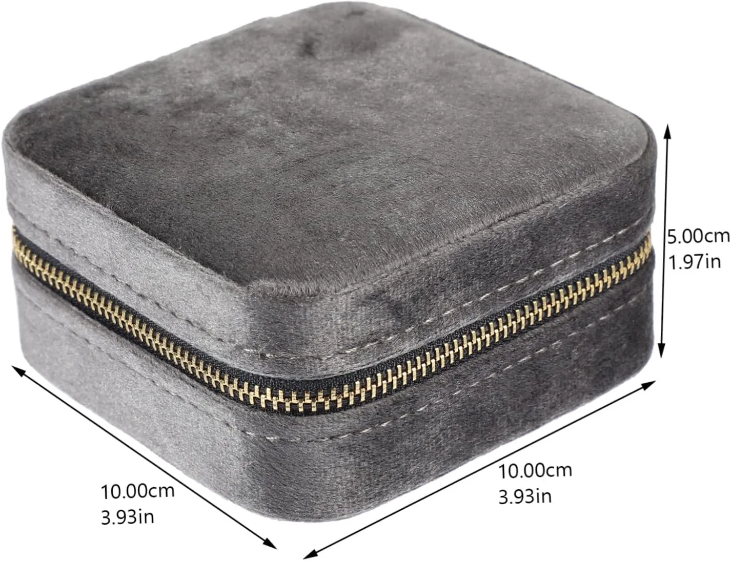 Travel Jewelry Cases for Women Portable Mirror Jewelry Organizer Earring Storage Bracelets Organizer Jewelry Holder Sundries Box Compact Elegant