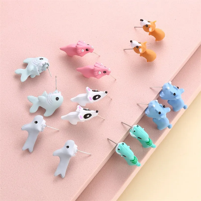 Trendy And Cute Animal Shape Bite Earring