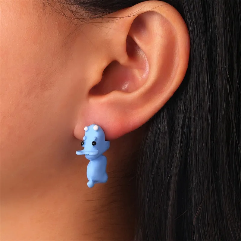Trendy And Cute Animal Shape Bite Earring