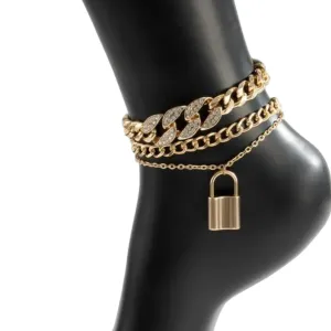 Triple Threat Anklet Set