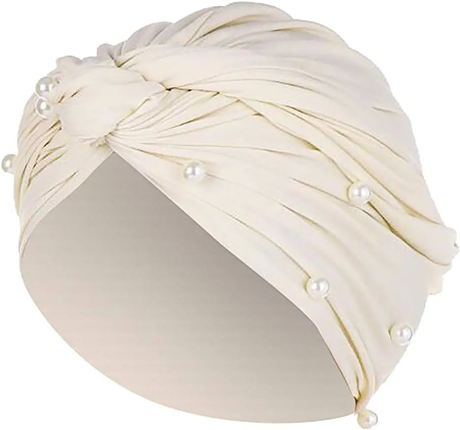 Turban Braid Muslim Beanie Skull Cap Head Scarf For Women's Hair Satin Ladies Fashion Scarves Muslim Scarf Female