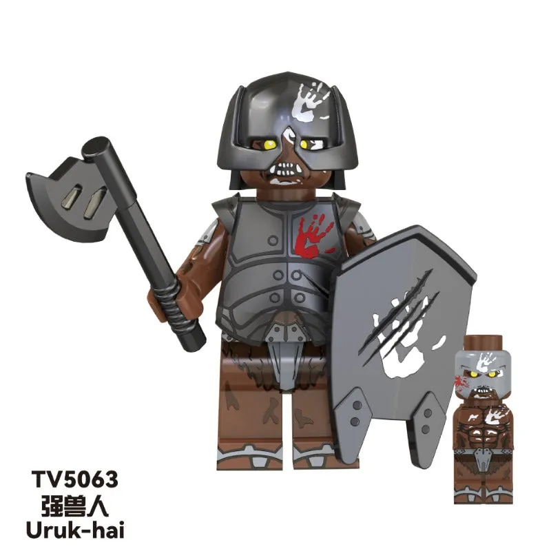 TV6408 Lord of Rings Series strong orc legion Minifigures