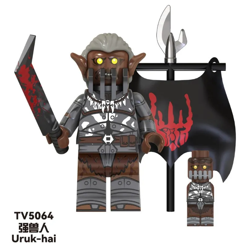 TV6408 Lord of Rings Series strong orc legion Minifigures
