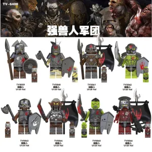 TV6408 Lord of Rings Series strong orc legion Minifigures