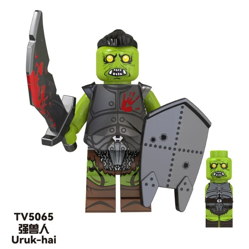 TV6408 Lord of Rings Series strong orc legion Minifigures