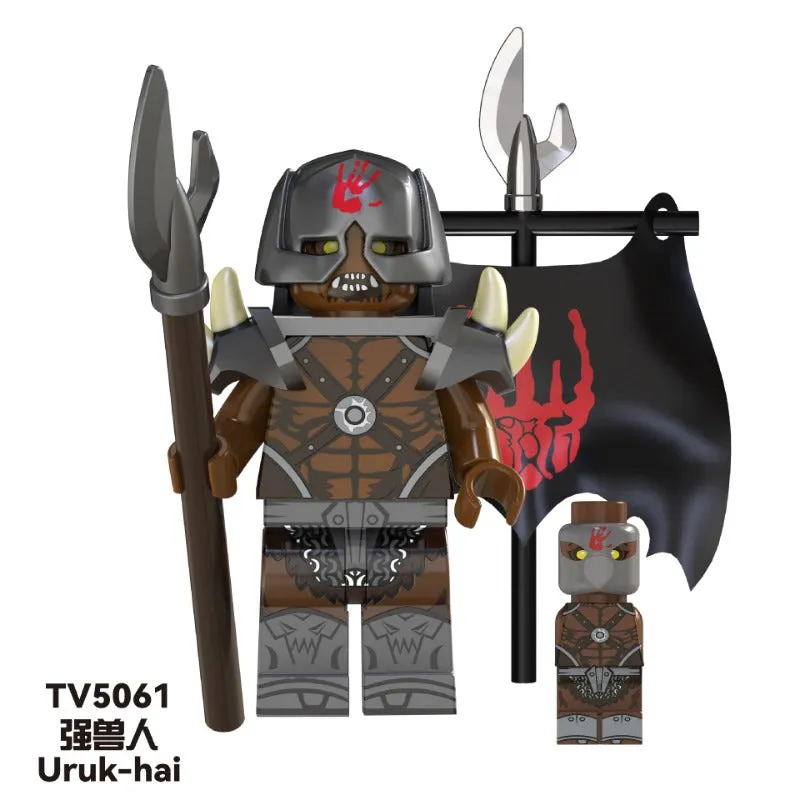 TV6408 Lord of Rings Series strong orc legion Minifigures