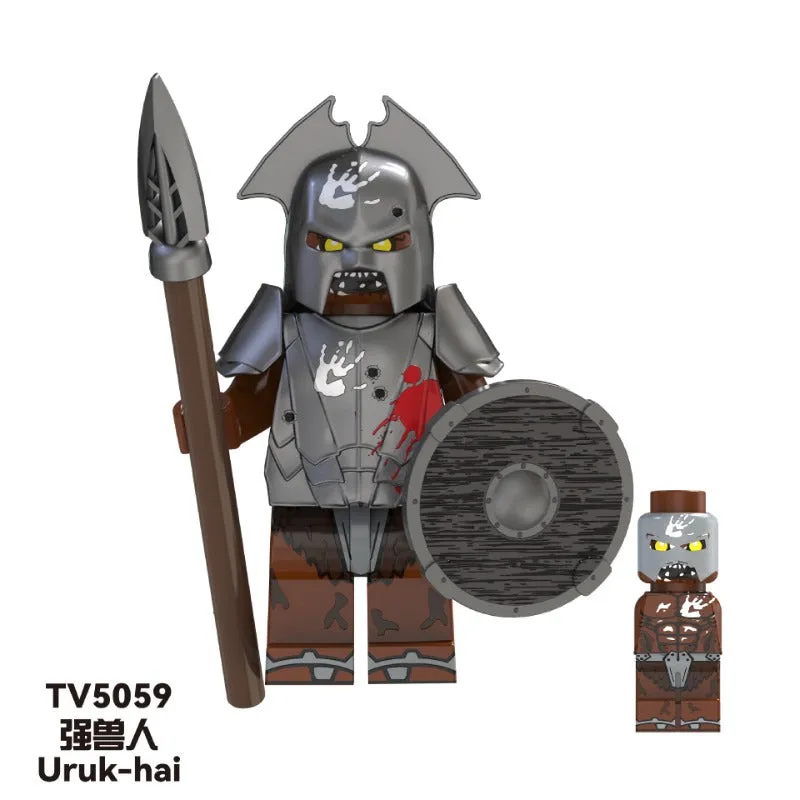 TV6408 Lord of Rings Series strong orc legion Minifigures
