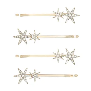 Twinkly Star Hair Clips