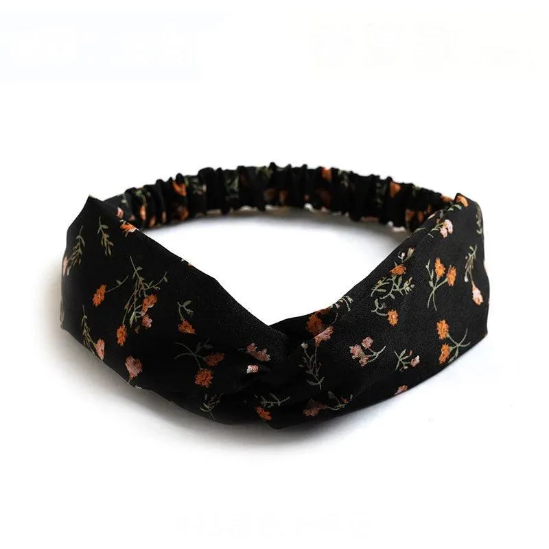 Twisted Headbands, Cashmere & Cotton Blend, Elegant Knot Design, 34 Colors, Comfortable Fit, Perfect for Casual or Special Occasions