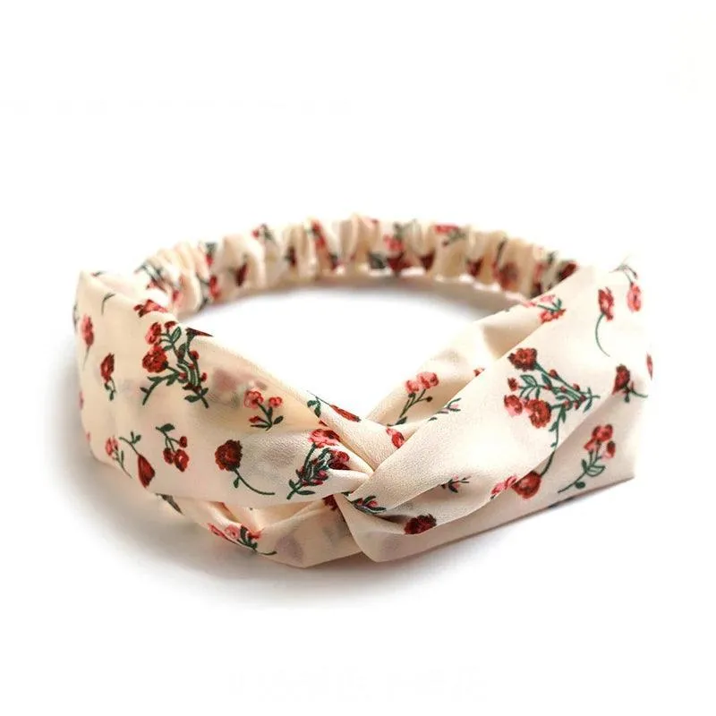 Twisted Headbands, Cashmere & Cotton Blend, Elegant Knot Design, 34 Colors, Comfortable Fit, Perfect for Casual or Special Occasions