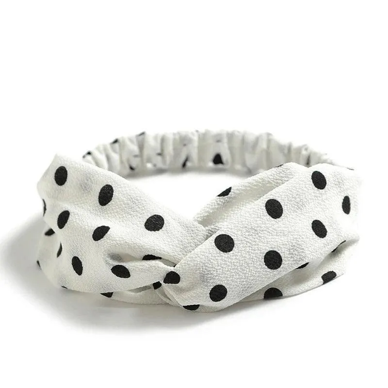 Twisted Headbands, Cashmere & Cotton Blend, Elegant Knot Design, 34 Colors, Comfortable Fit, Perfect for Casual or Special Occasions