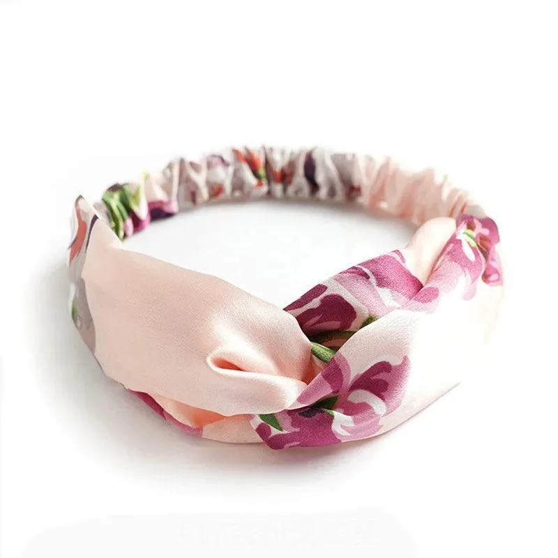 Twisted Headbands, Cashmere & Cotton Blend, Elegant Knot Design, 34 Colors, Comfortable Fit, Perfect for Casual or Special Occasions