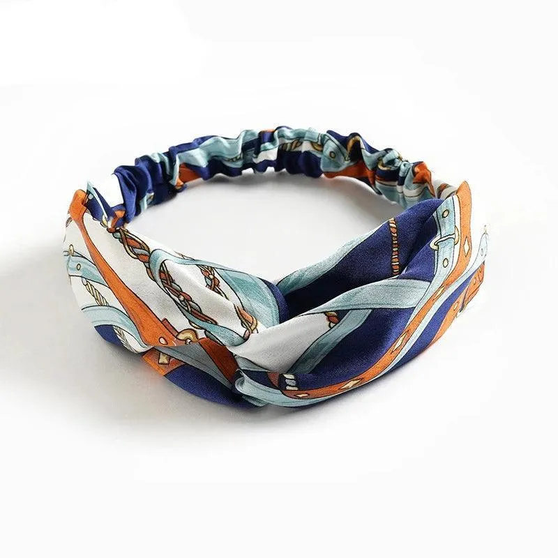 Twisted Headbands, Cashmere & Cotton Blend, Elegant Knot Design, 34 Colors, Comfortable Fit, Perfect for Casual or Special Occasions