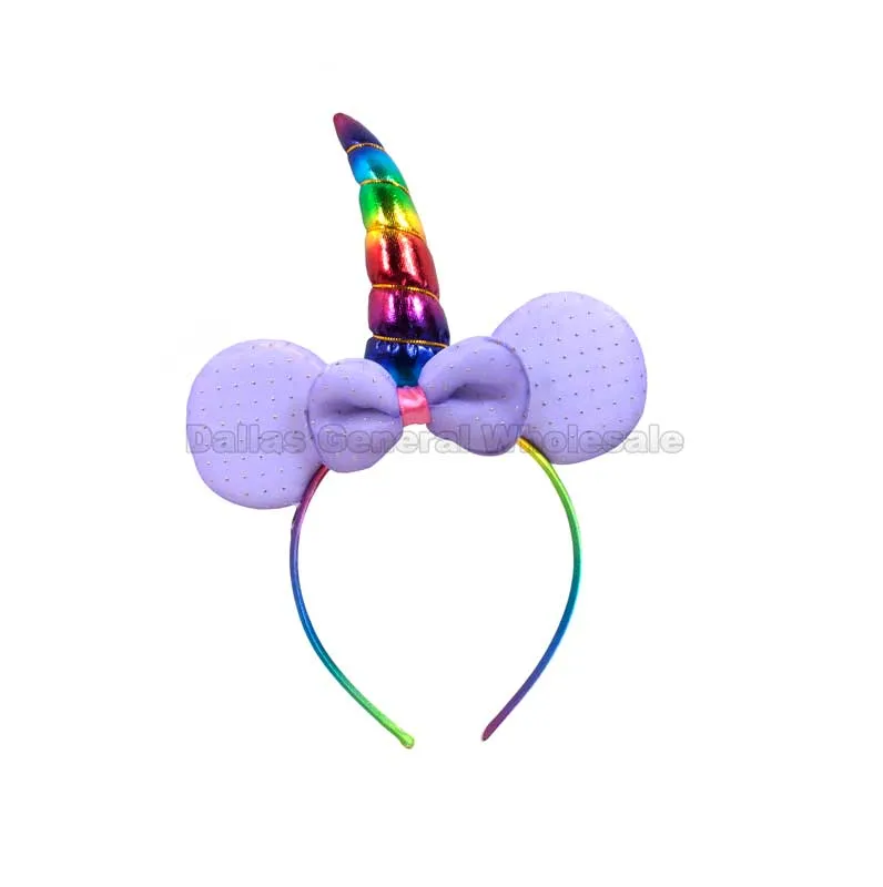 Unicorn Ear Headbands Wholesale