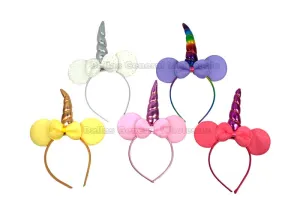 Unicorn Ear Headbands Wholesale