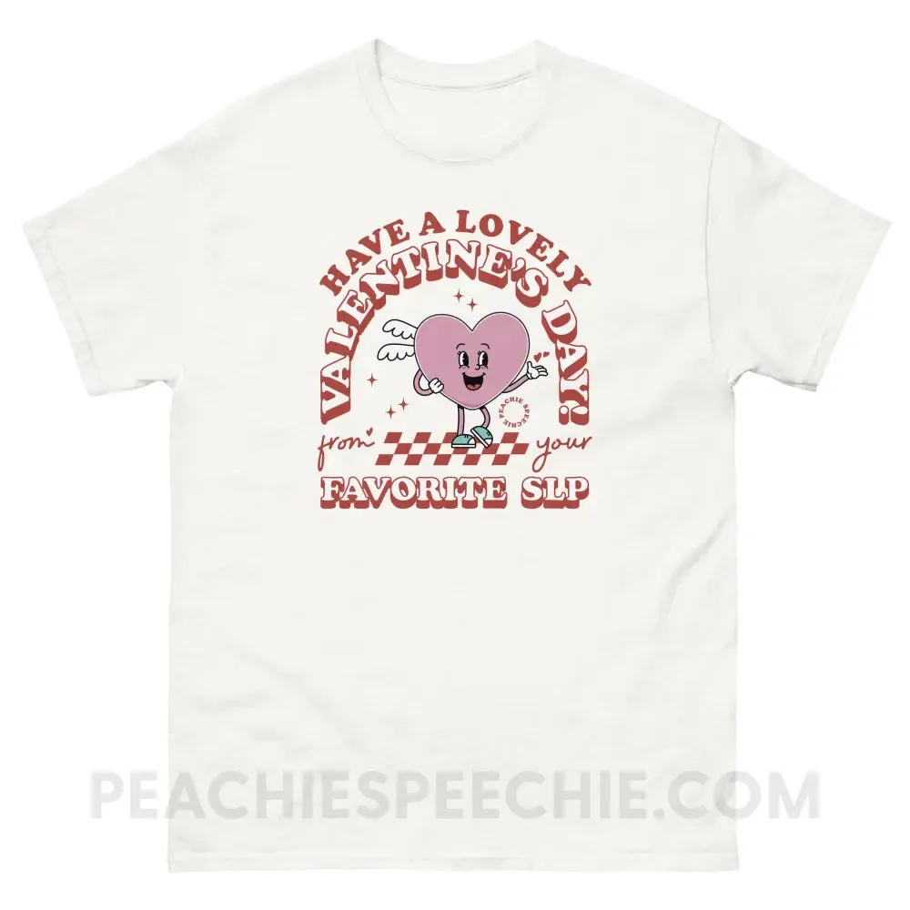 Valentine Heart Cartoon SLP Basic Tee