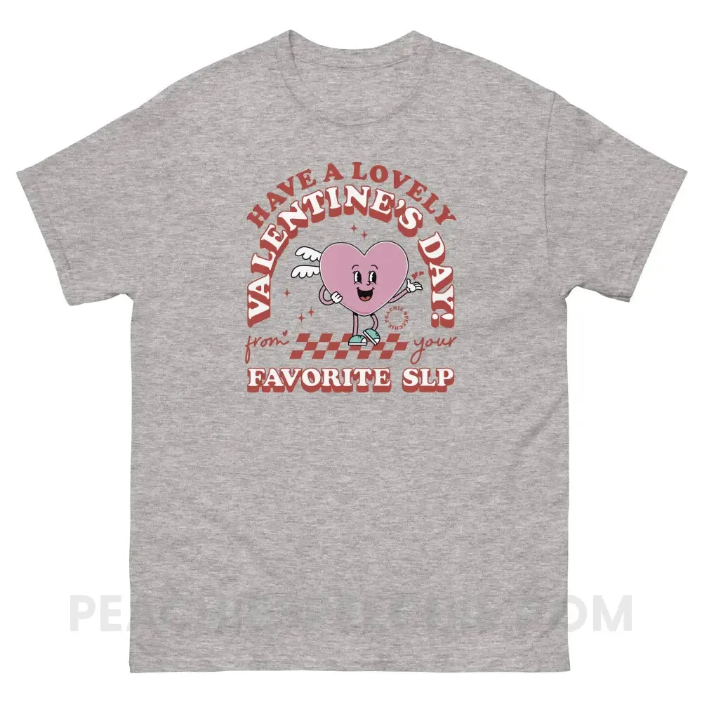Valentine Heart Cartoon SLP Basic Tee
