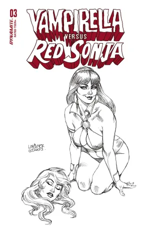 VAMPIRELLA VS RED SONJA #3 CVR Q 10 COPY FOC INCV LINSNER LI