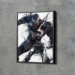 Venom Marvel Superhero Poster